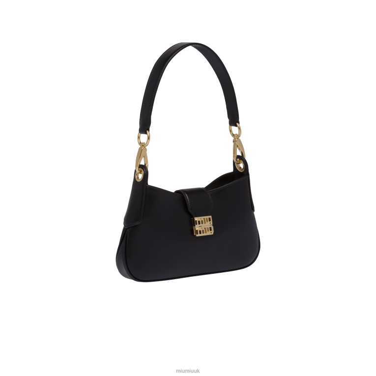 Collection Leather Hobo Bag Miu Miu XH28Z90 Black