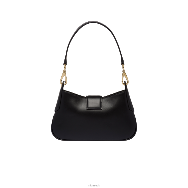 Collection Leather Hobo Bag Miu Miu XH28Z90 Black