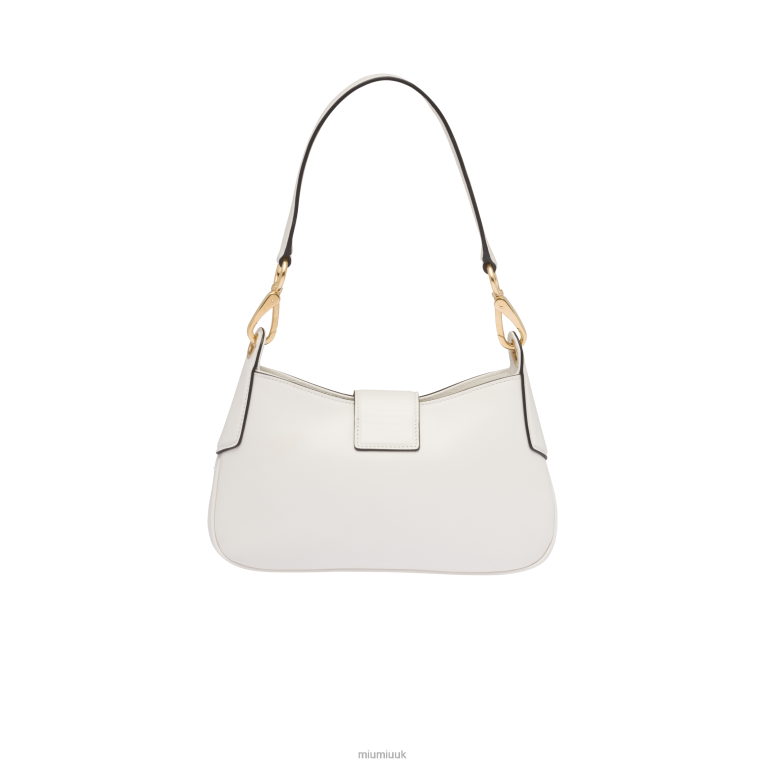 Collection Leather Hobo Bag Miu Miu XH28Z94 White