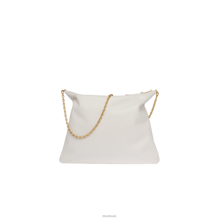 Collection Leather Shoulder Bag Miu Miu XH28Z100 White