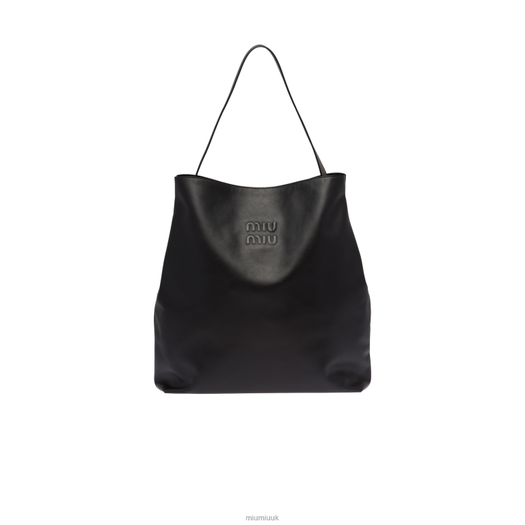 Collection Leather Shoulder Bag Miu Miu XH28Z101 Black