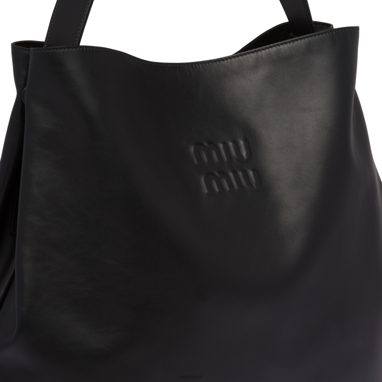 Collection Leather Shoulder Bag Miu Miu XH28Z101 Black