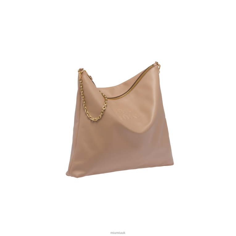 Collection Leather Shoulder Bag Miu Miu XH28Z99 Cameo