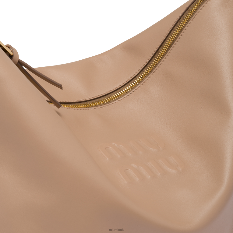Collection Leather Shoulder Bag Miu Miu XH28Z99 Cameo