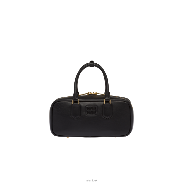 Collection Arcadie Leather Bag Miu Miu XH28Z137 Black