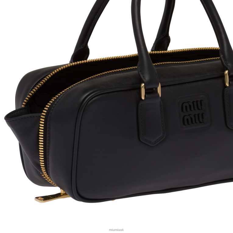 Collection Arcadie Leather Bag Miu Miu XH28Z137 Black