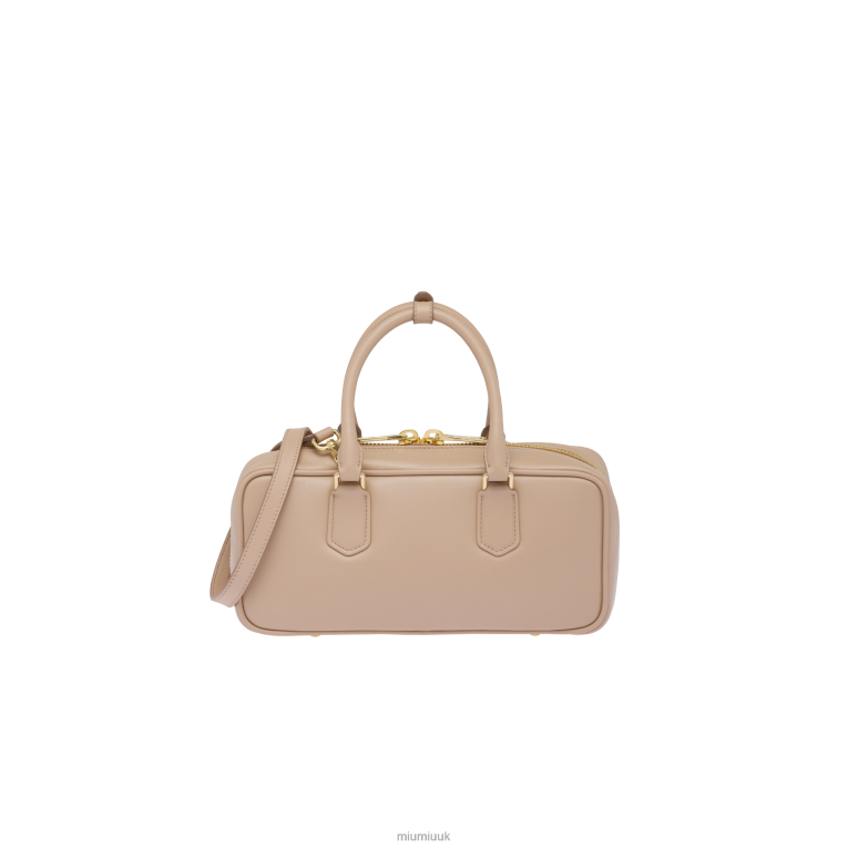 Collection Arcadie Leather Bag Miu Miu XH28Z139 Cameo