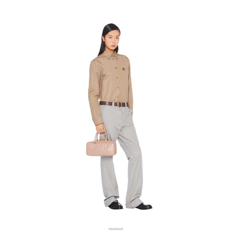 Collection Arcadie Leather Bag Miu Miu XH28Z139 Cameo