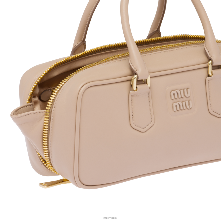 Collection Arcadie Leather Bag Miu Miu XH28Z139 Cameo