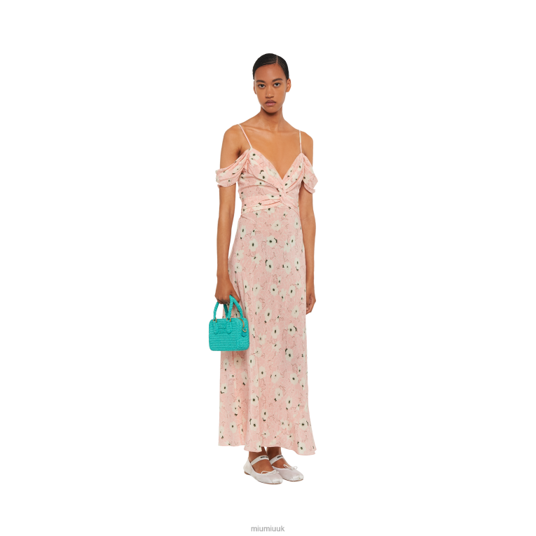 Collection Crochet Top-handle Bag Miu Miu XH28Z161 Jade Green