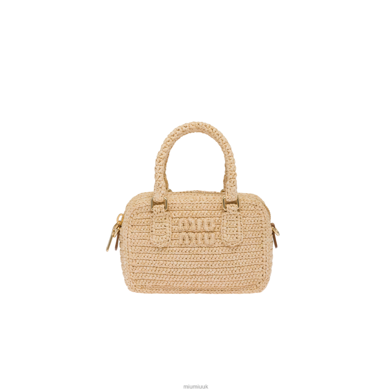 Collection Crochet Top-handle Bag Miu Miu XH28Z162 Natural