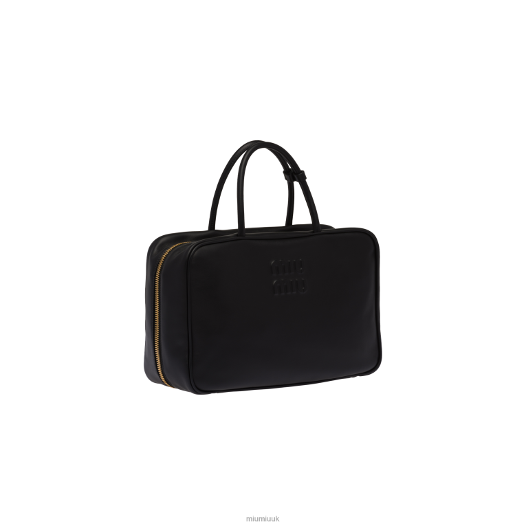 Collection Leather Top-handle Bag Miu Miu XH28Z151 Black