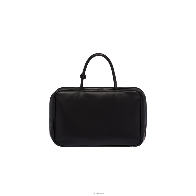 Collection Leather Top-handle Bag Miu Miu XH28Z151 Black