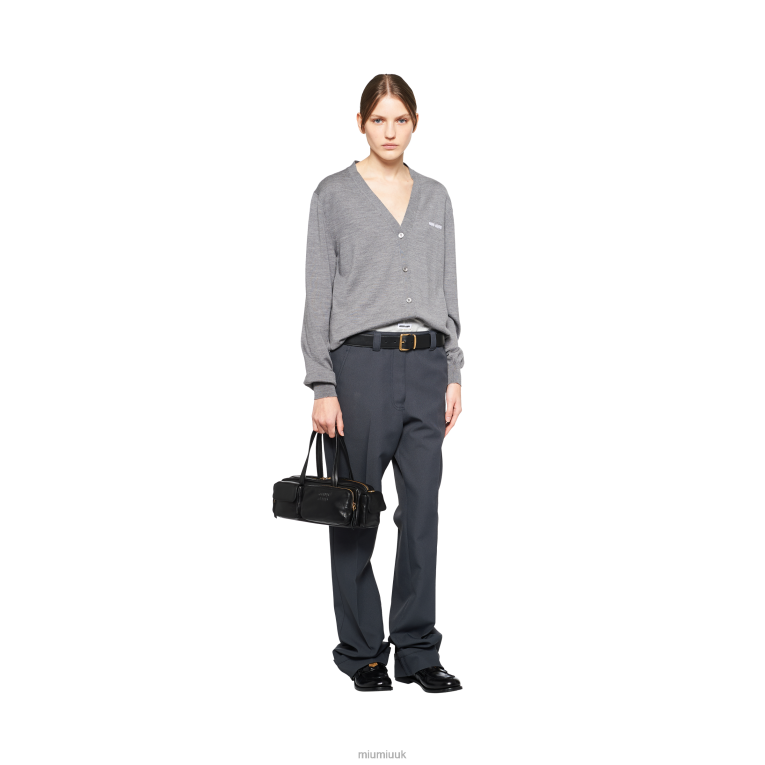 Collection Nappa Leather Top-handle Bag Miu Miu XH28Z141 Black