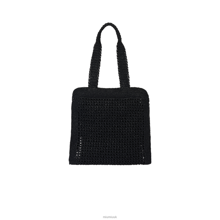 Collection Fabric Tote Bag Miu Miu XH28Z129 Black