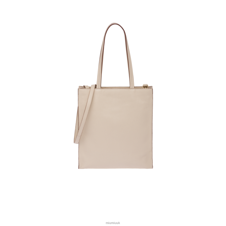 Collection Madras Tote Bag Miu Miu XH28Z120 Raw White
