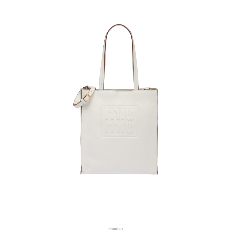 Collection Madras Tote Bag Miu Miu XH28Z123 White