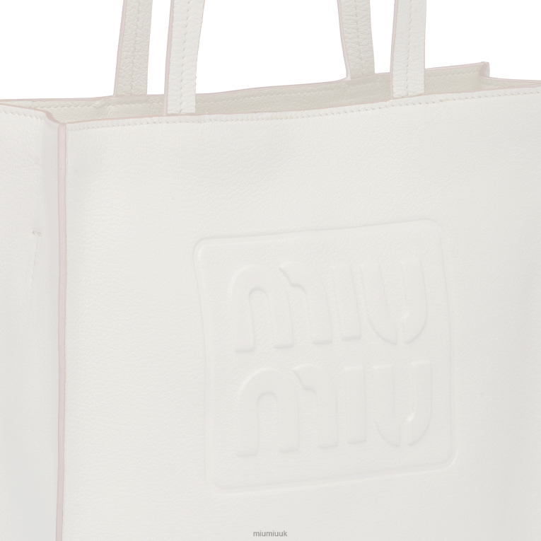 Collection Madras Tote Bag Miu Miu XH28Z123 White