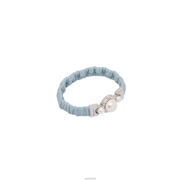 Jewels Apparel Miu Miu XH28Z1345 Light Blue