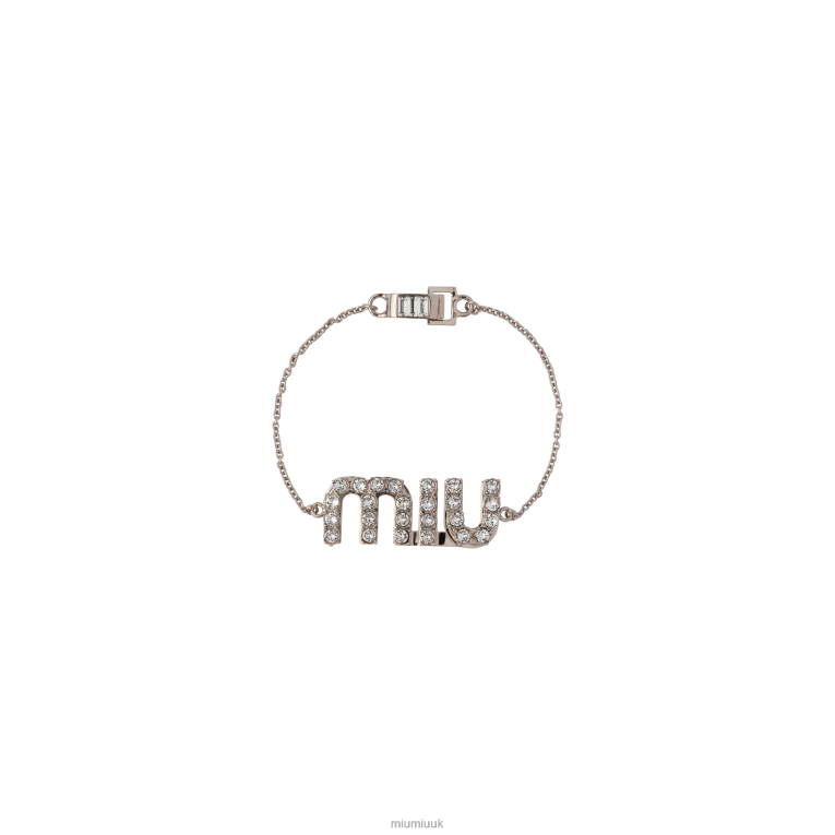 Jewels Crystal Bracelet Miu Miu XH28Z1355 Steel/Crystal