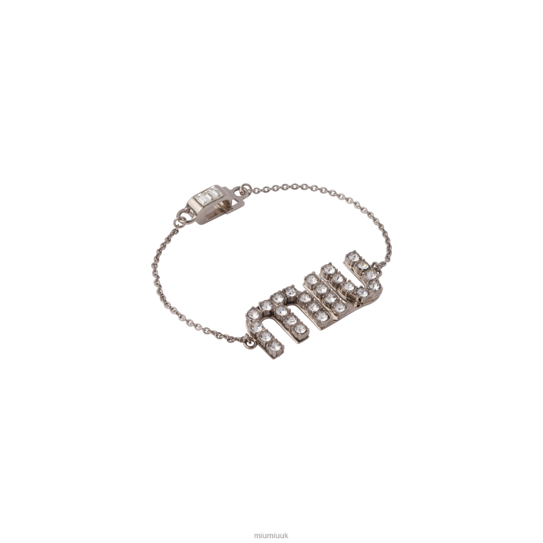 Jewels Crystal Bracelet Miu Miu XH28Z1355 Steel/Crystal