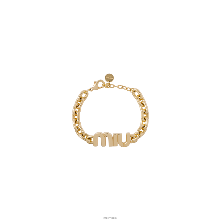Jewels Metal Bracelet Miu Miu XH28Z1326 Gold