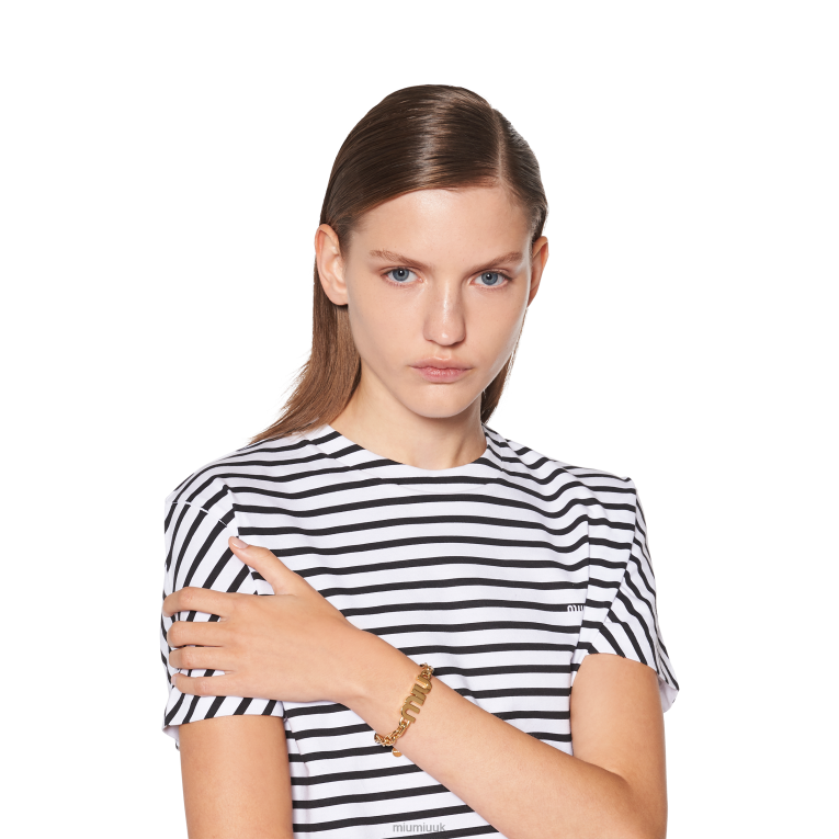 Jewels Metal Bracelet Miu Miu XH28Z1326 Gold