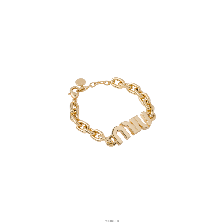 Jewels Metal Bracelet Miu Miu XH28Z1326 Gold
