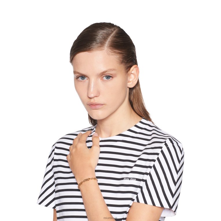 Jewels Metal Bracelet Miu Miu XH28Z1327 Gold