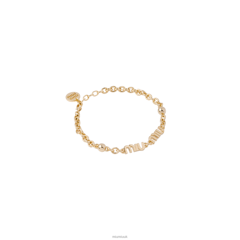 Jewels Metal Bracelet Miu Miu XH28Z1327 Gold