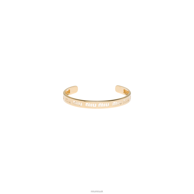 Jewels Metal Bracelet Miu Miu XH28Z1343 Gold