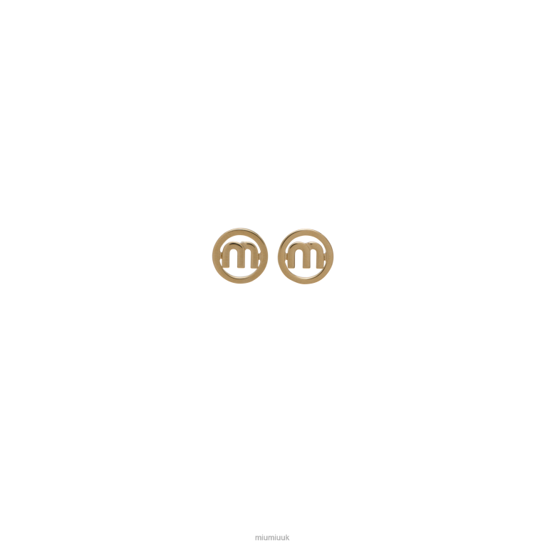 Jewels Metal Earrings Miu Miu XH28Z1297 Gold