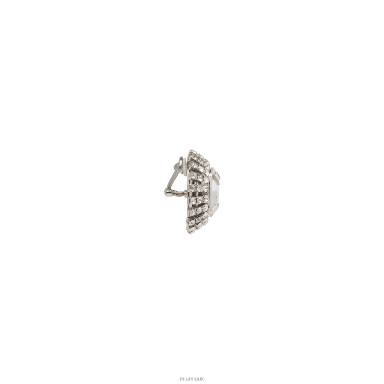 Jewels Metal Earrings With s Miu Miu XH28Z1319 Crystal