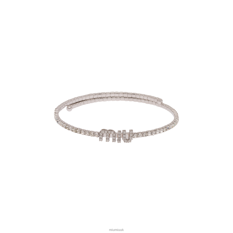 Jewels Crystal Necklace Miu Miu XH28Z1370 Steel/Crystal