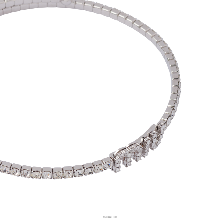 Jewels Crystal Necklace Miu Miu XH28Z1370 Steel/Crystal