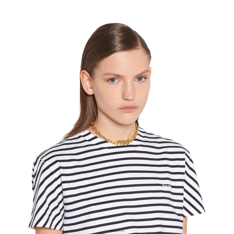Jewels Metal Choker Miu Miu XH28Z1379 Gold