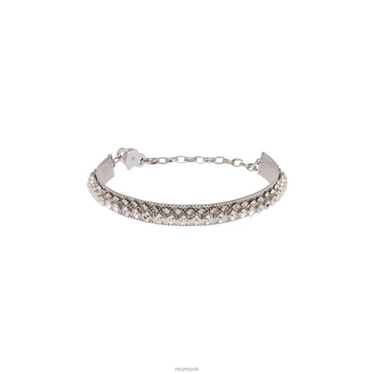 Jewels Metal Choker With s Miu Miu XH28Z1377 Crystal