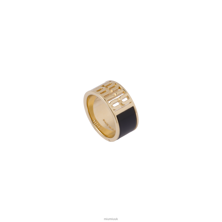 Jewels Apparel Miu Miu XH28Z1381 Black