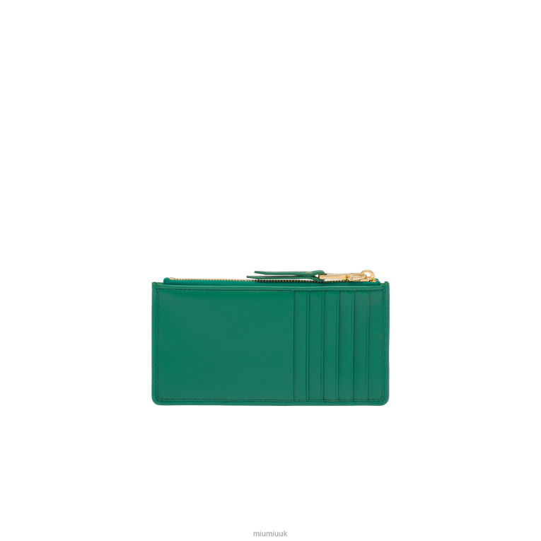 Collection Matelasse Nappa Leather Envelope Wallet Miu Miu XH28Z1053 Mango