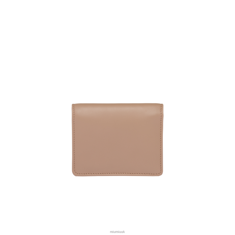Collection Small Leather Wallet Miu Miu XH28Z1066 Cameo