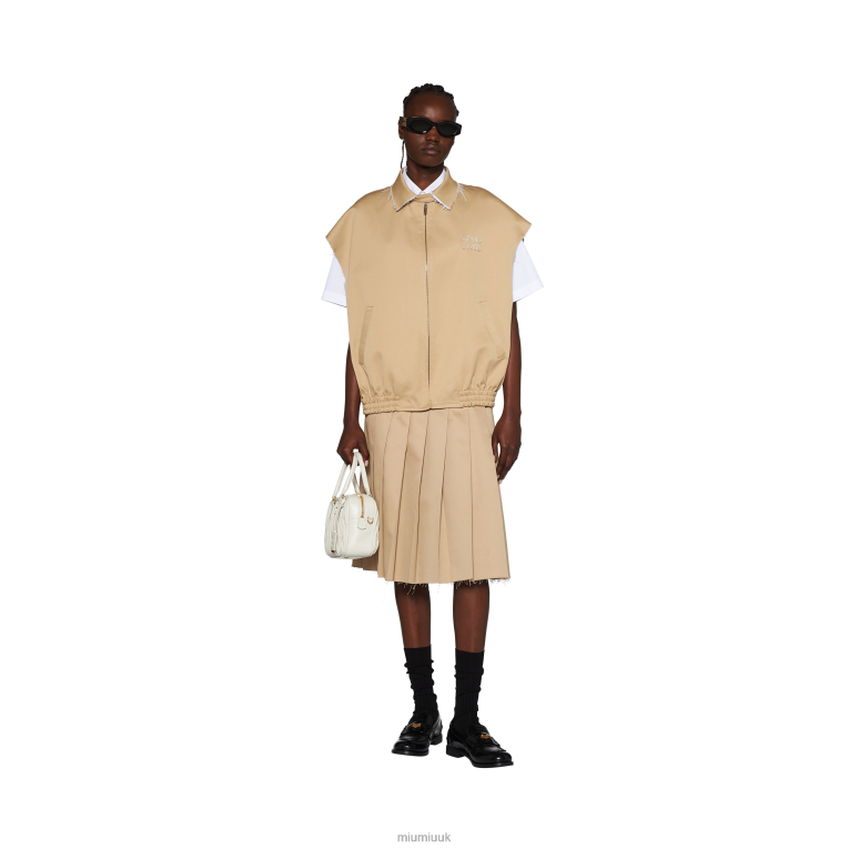 Ready To Wear Chino Blouson Jacket Miu Miu XH28Z471 Cord