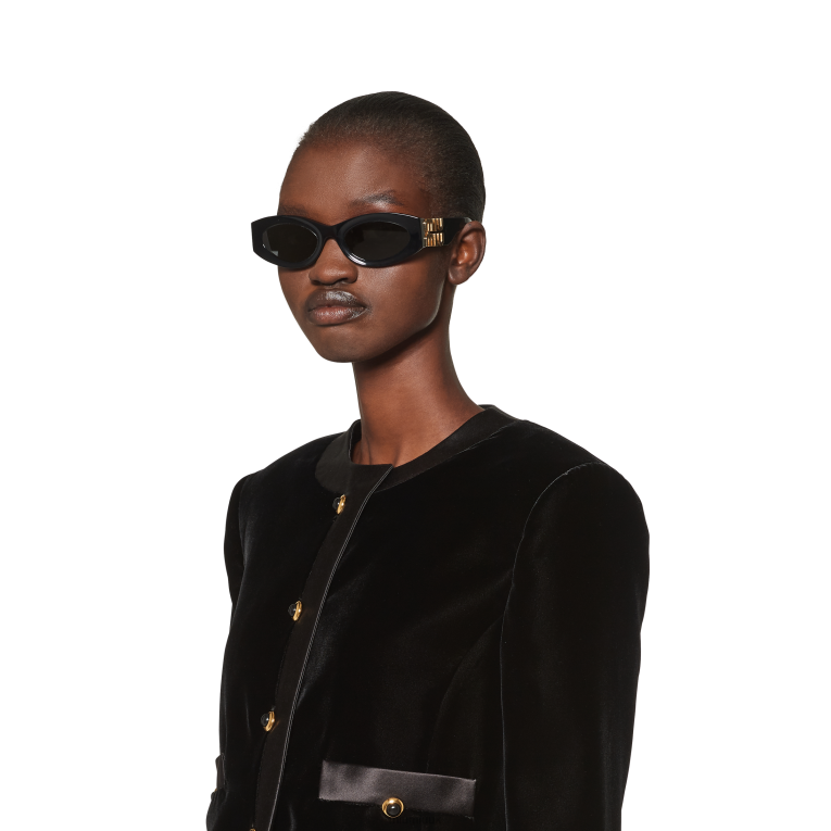Ready To Wear Velvet Single-breasted Jacket Miu Miu XH28Z500 Black
