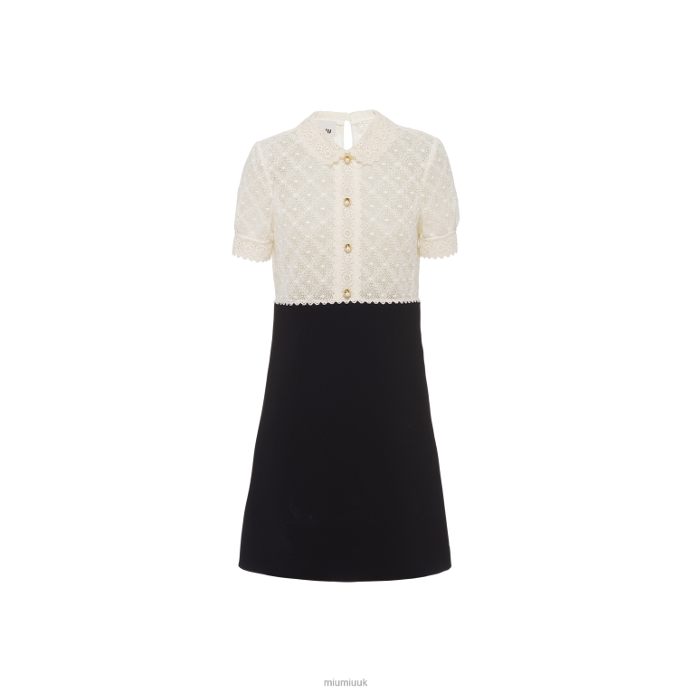 Ready To Wear Cady Mini-dress Miu Miu XH28Z447 Black