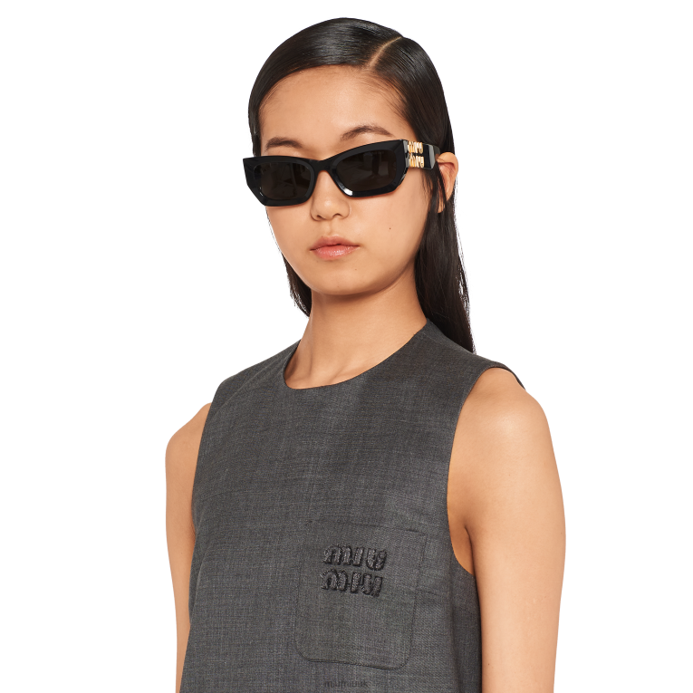 Ready To Wear Grisaille Mini-dress Miu Miu XH28Z400 Slate Gray