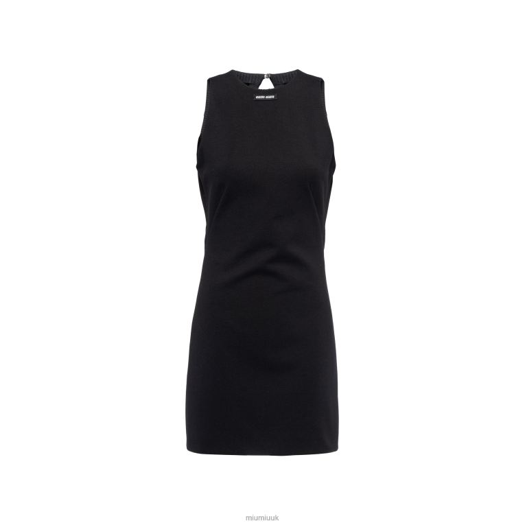 Ready To Wear Jersey Mini-dress Miu Miu XH28Z433 Black