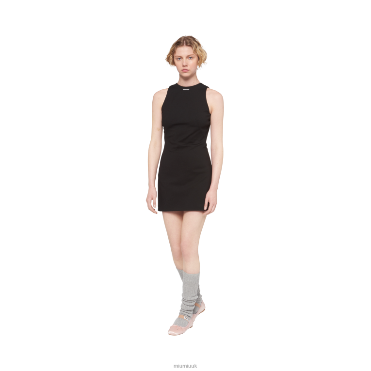 Ready To Wear Jersey Mini-dress Miu Miu XH28Z433 Black