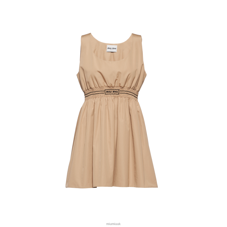 Ready To Wear Poplin Mini-dress Miu Miu XH28Z350 Cord