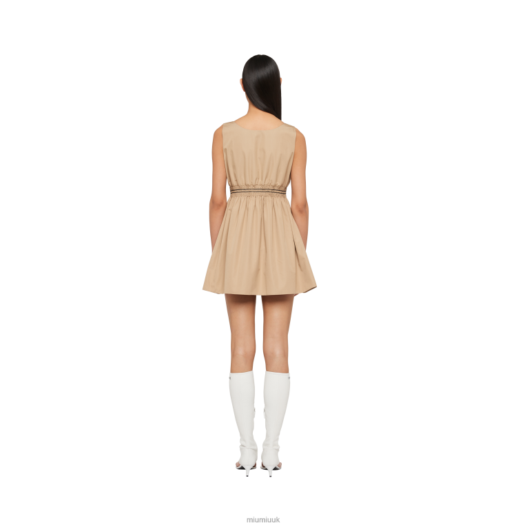 Ready To Wear Poplin Mini-dress Miu Miu XH28Z350 Cord