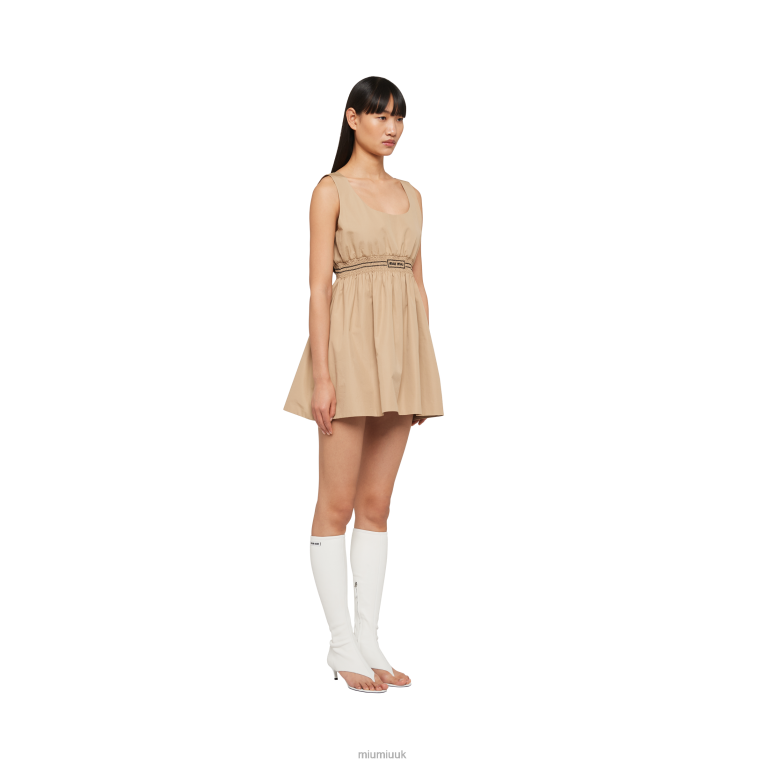 Ready To Wear Poplin Mini-dress Miu Miu XH28Z350 Cord