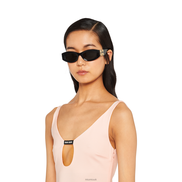 Ready To Wear Stretch Jersey Dress Miu Miu XH28Z396 Quartz